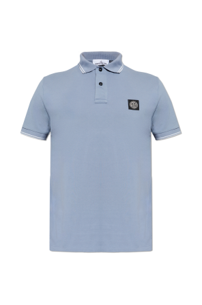 トップス Stone  25SS Star logo Polo Shirt S Stone Island Polo with logo patch | Men's | Vitkac